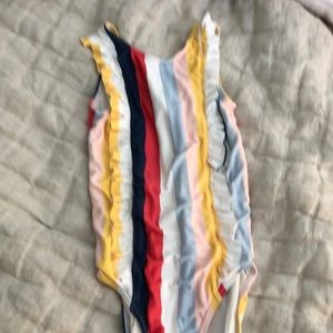 rainbow swimsuit for pool partay!